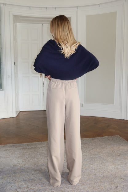Flowy Suit Pants - Sand