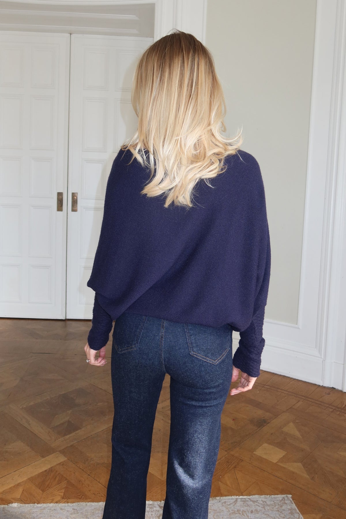 Soft Drape Knit - Navy