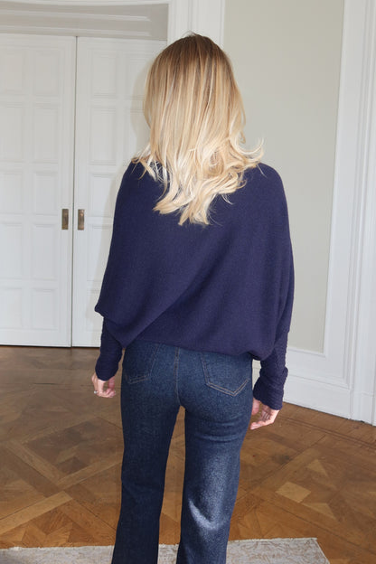 Soft Drape Knit - Navy
