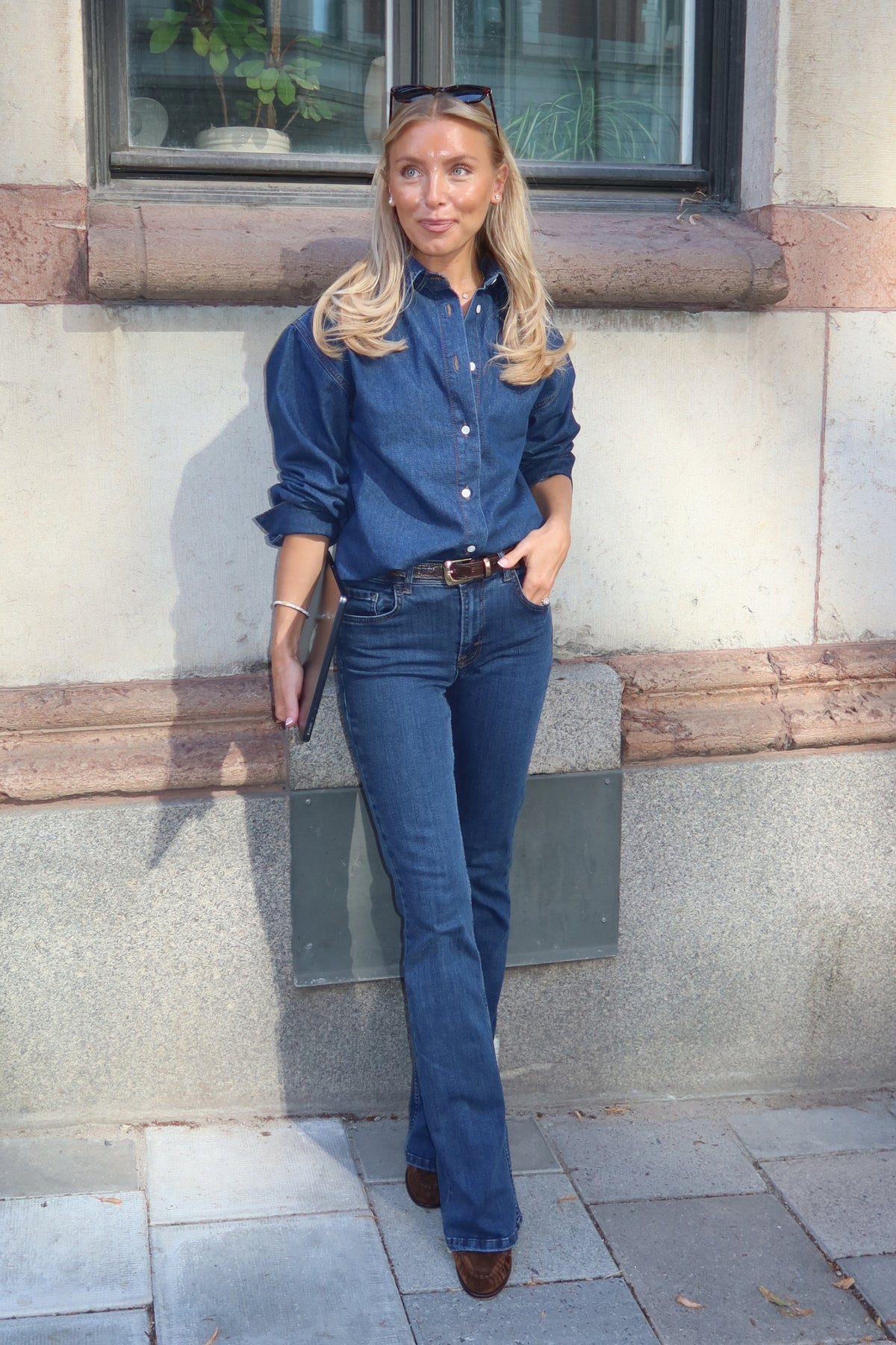 SA Signature Jeans Shirt - Raw Blue