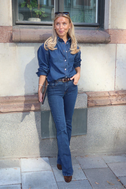 SA Signature Jeans Shirt - Raw Blue