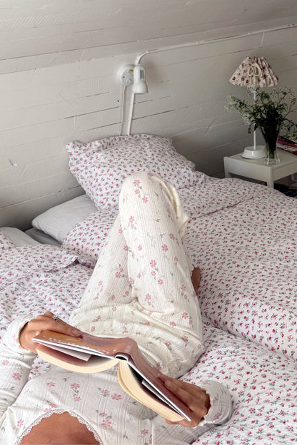 Soft Bloom Pyjama Top - Ivory