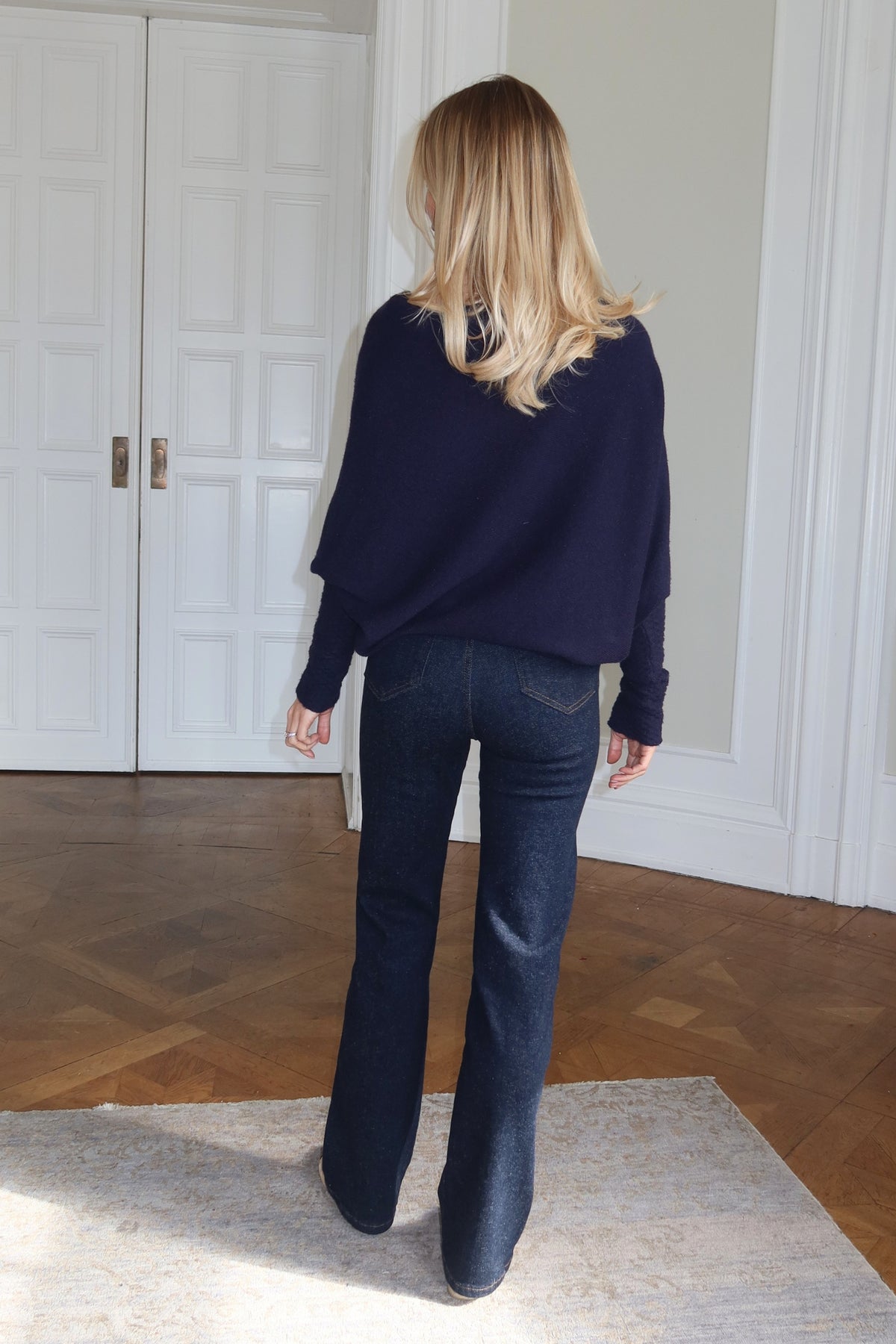 Soft Drape Knit - Navy